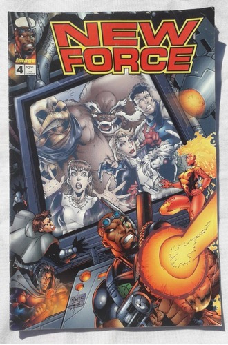 Historieta Comic * Newforce *  Nº 4 Ingles Ed Image Comics 