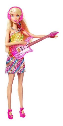 Imagen 2 de 8 de Barbie Cantante Big Dreams Muñeca Con Luces Y Sonido