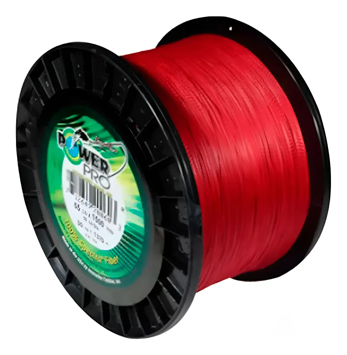 Bobina Shimano Multifilamento Power Pro 20lb 1500 Yardas Color Rojo