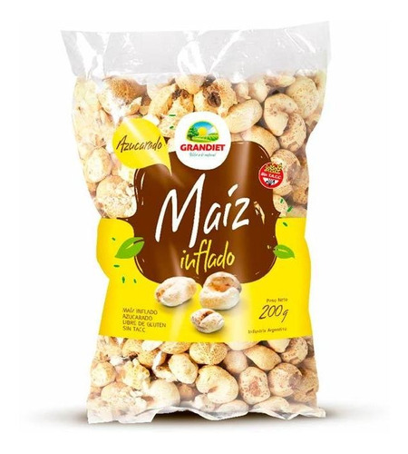 Pack X 3 Unid Cereal  Maiz Infaz 200 Gr Grandiet Cereales