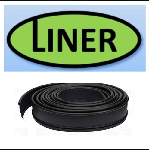 2 Borde Separador Para Jardín Grueso Ind. Delux 18mts Liner