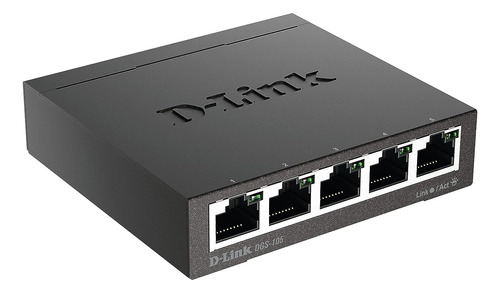 D-link Conmutador Ethernet, 5 Puertos Gigabit No Administra.