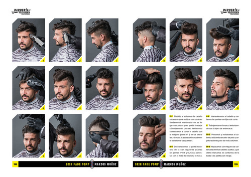 Libro Barbería y Peluquería Profesional Tapa Dura Ediciones Daly