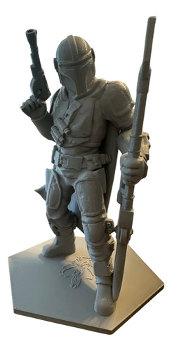 Figura The Mandalorian Estatua Decoración Star Wars