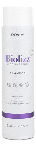 Shampoo Biolizz Liss Intense Doha Efeito Liso Briho Maciez