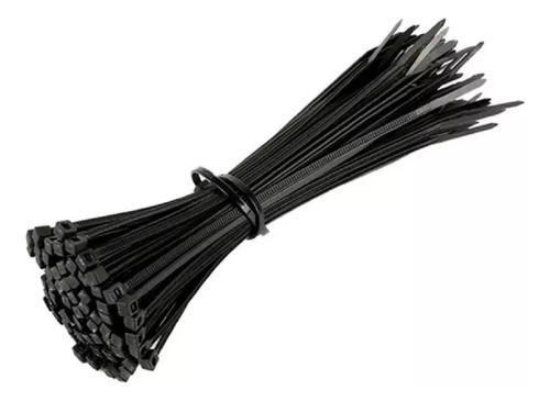 Bridas Amarra Cables Plastico 60 Piezas 350mm Negro