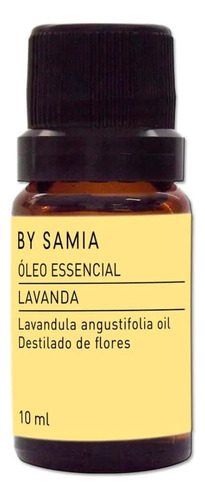 Oleo Essencial De Lavanda 100% Puro  10ml - By Samia