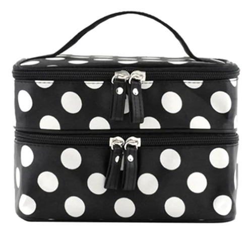 Maquillaje De Mujer Con Cremallera En Bolsa De Cosméticos De