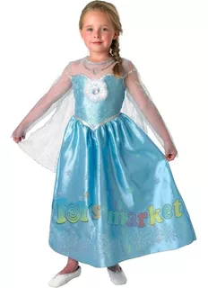 Disfraz Elsa Frozen Deluxe Importado Original Disney Rubies