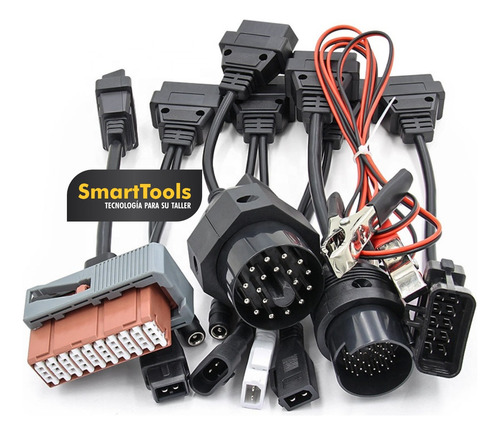 Kit Scanner Compatible Delphi Ds150 + Kit Obd Cable Livianos