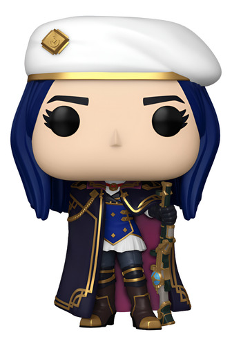 Funko Pop Caitlyn #1488 Kiramman Lol Daño En Caja (Usado)