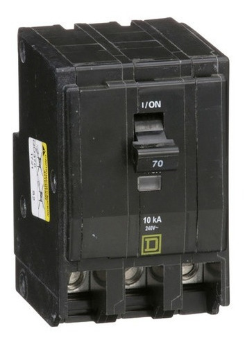Interruptor Termomagnético 3 Polos 70 A Square D