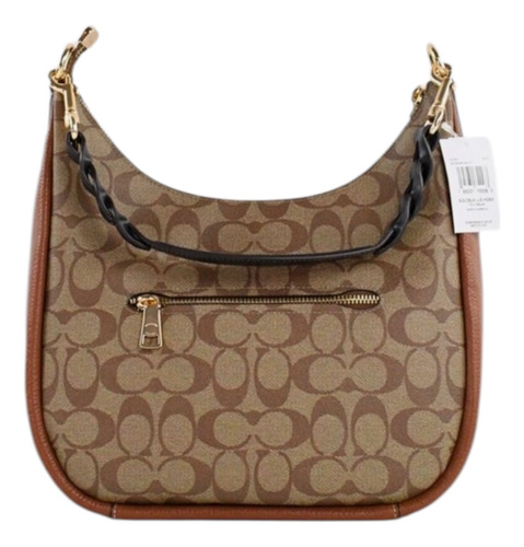 Bolsa Coach Khaki Monogram Signature Original Y Nueva