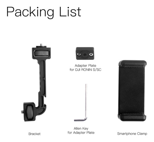 Monitor De Montaje Con 3 Luces Weebill Zhiyun De Bracket S/s