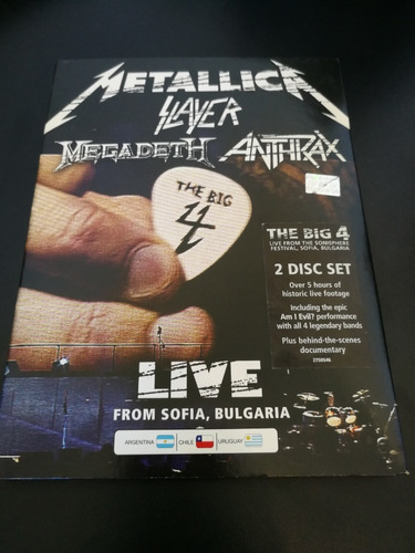 Metallica Dvd The Big 4 