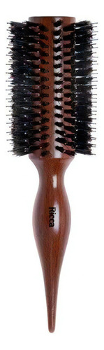 Escova De Cabelo Madeira Ricca Salon Porcupine 36 Belliz Cor Marrom