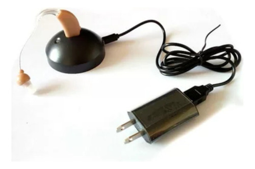 Aparato Auditivo Recargable Amplificador Reacondicionado Beige (Usado)