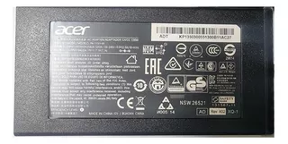Cargador Acer 19v. 7.1 A. 135 W. 5.5 X 1.7 Mm. Punta Normal