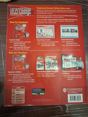 Interchange 1 Full Contact Con Dvd (Usado)