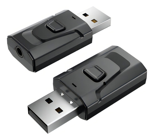 Receptor de áudio Bluetooth Transmissor 5 Usb Tv Auto Aux Tx/Rx