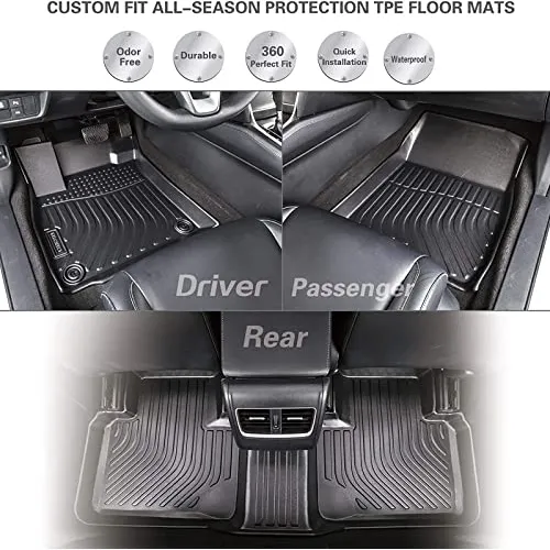 Alfombrillas Kelcseecs Personalizadas Para Mazda Cx-9 2016-2