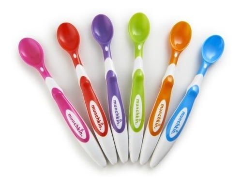 Set De 6 Cucharas Munchkin Soft Tip Love - Casa Superbland