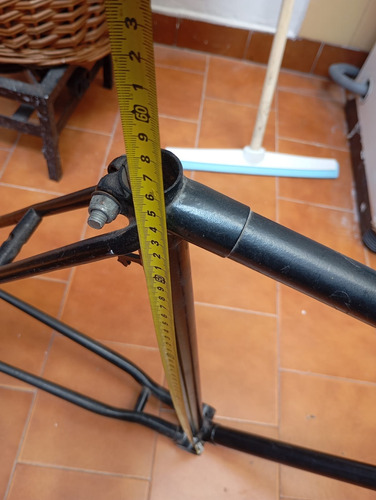 Media Bicicleta Media Carrera R29 Para Terminar De Armar Negro 55 Cm (Usado)