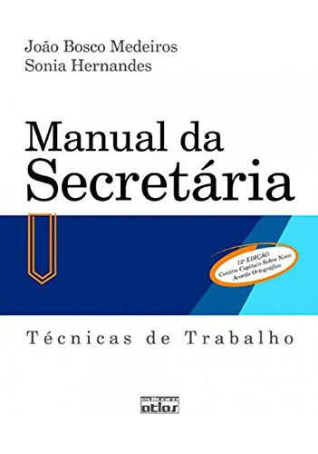 Libro Manual Da Secretária Técnicas De Trabalho De João Bosc