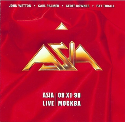 Asia   Live In Moscow-   Cd Album Importado 