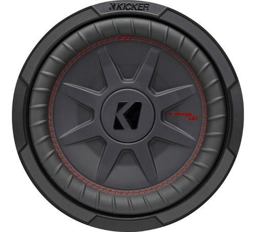 Woofer Kicker Plano Comprt Cwrt102 10 Pulgadas 800w 2 Ohm Co Negro
