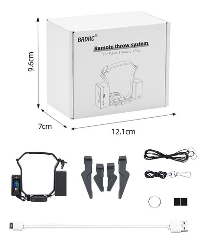 ^ Entrega De Carga Útil Del Sistema Drone Thrower Para