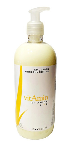 Emulsion Nutritiva Corporal Vitaminizada X 500 Ml Biobellus