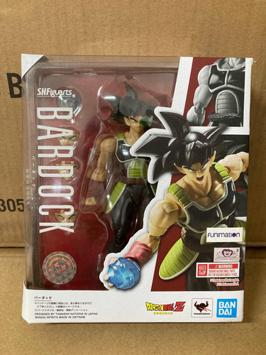 Burdock Dragon Ball Z S.h. Figuarts Original Nuevo