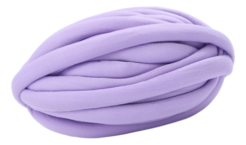 Hilo De Lana Grueso, Lavable A Mano, Para Manta, Violeta