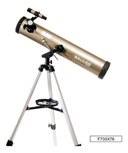 Imagen 2 de 10 de Telescopio Reflector 700x76 Astronómico Con Tripode Educando