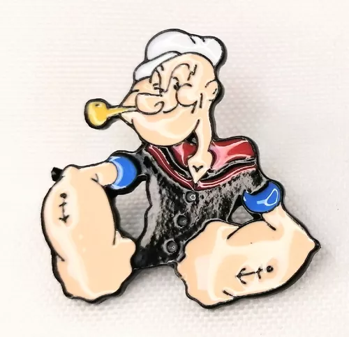 Popeye El Marino Serie Animada Comic Clásico Pin Fantasía 
