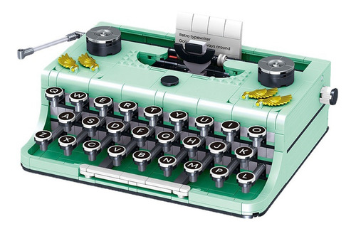 Modelo De Impresora De Máquina De Escribir Retro Technical E