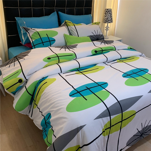 Funda Duvet Queen Estampado Ovalos