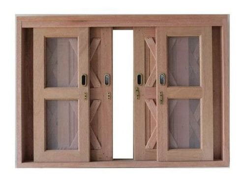 Janela De Correr Com Tela 6 Folhas Celeiro 120x160cm Wt