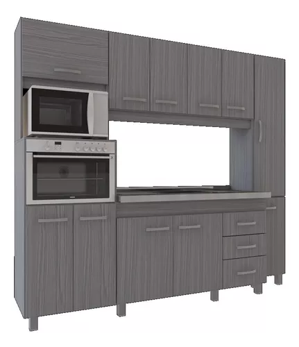 Mueble Alacena Cocina Compacta C/mesada Incluida - $ 6.250,00  Alacenas de  cocina, Muebles aereos de cocina, Muebles de cocina