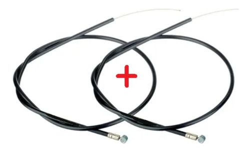 Imagen 1 de 4 de Cable Y Funda Freno Bicicleta Delantero Y Trasero Juego