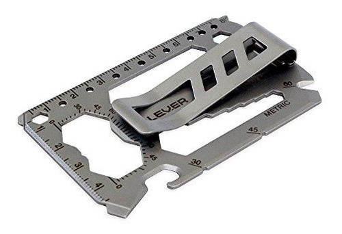 Lever Gear Toolcard Pro W / Clip - Multiherramienta 40 En 1