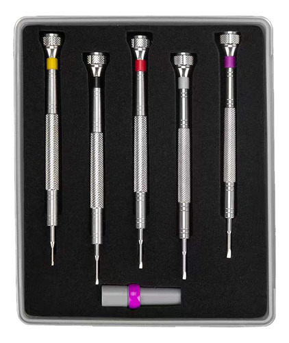 Conjunto De 5 Destornilladores Mini Para Trabajos Estilo C