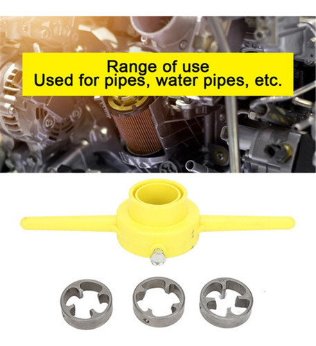 . Round Npt Die Set For Pvc Threaded Pipes
