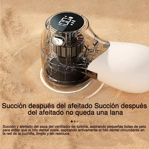 Quitapelusas Eléctrico Portátil Con 3 Unidades De Afeitado