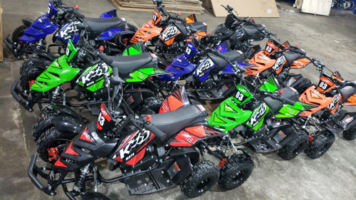 Mini Moto Cross Para Niño Mini Cuatri A Polea Motor 50cc