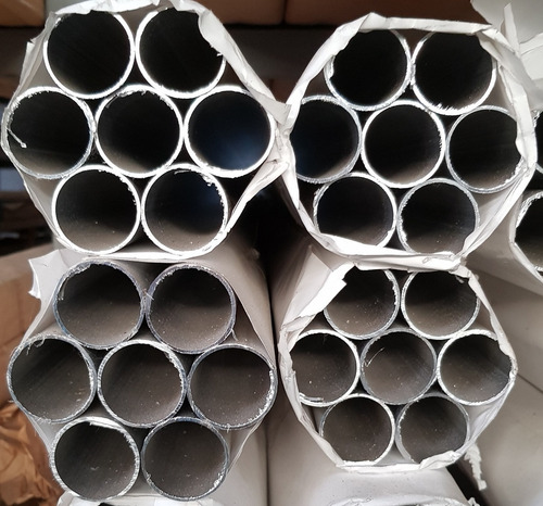 Tubo De Aluminio Redondo Ø 2'' X 3,17mm Largo 6 Mts.