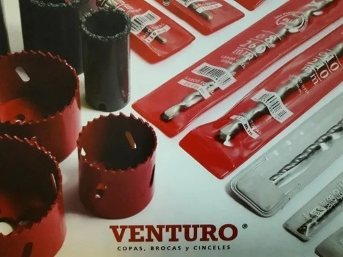 Set Mecha Broca Widia 4-5-6-8y10mm Vastago Hexagonal Venturo