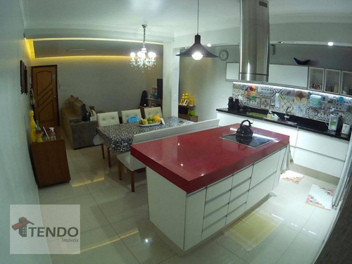 Imagem 24 de 30 de Imob01 - Apartamento 96 M² - Venda - 3 Dormitórios - 1 Suíte - Jardim - Santo André/sp - Ap1180