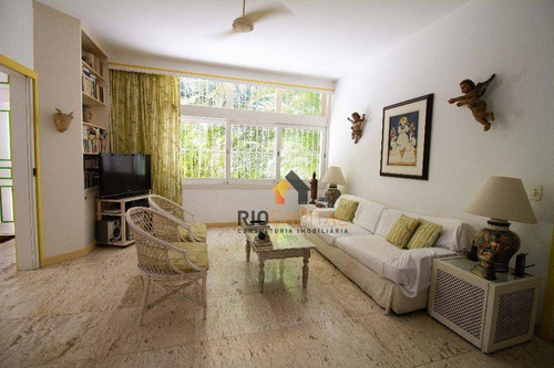 Imagem 3 de 22 de Casa Com 5 Quartos À Venda, 455 M² Por R$ 4.900.000 - Jardim Botânico - Rio De Janeiro/rj - Ca0165